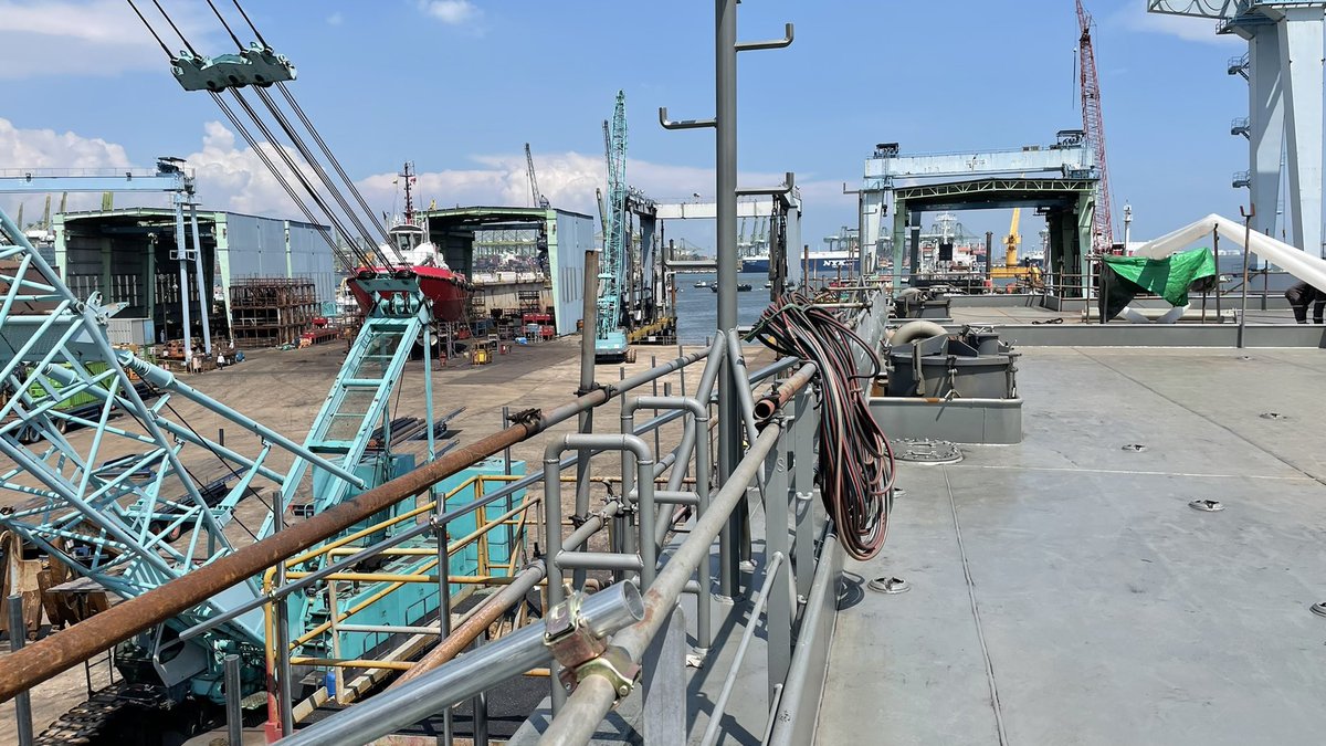 IHM Marine Surveys have recently completed 1st  Stage Asbestos Survey of a new build vessel, by our Singapore Survey Team. For more information for Asbestos or Inventory of Hazardous Material Surveys please contact Simon James Renwick
 #marine #Shipping #singapore #asbestos