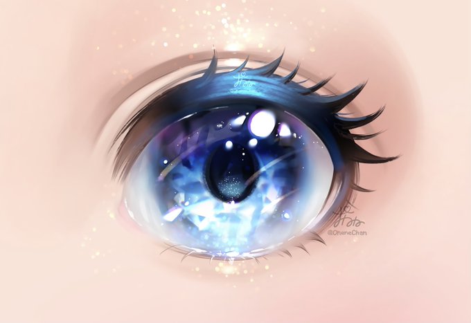 「青い眼 反射」のTwitter画像/イラスト(人気順)