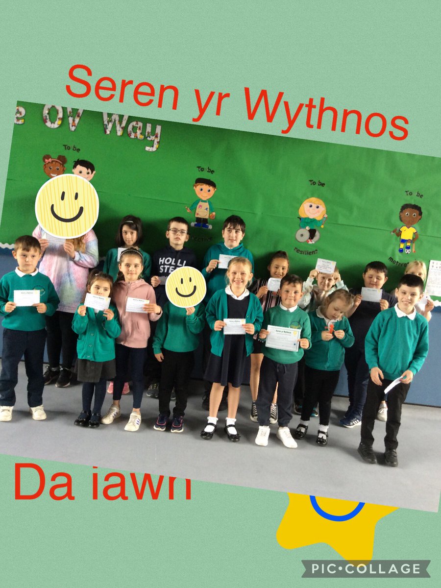 @OVPSClass8 Seren yr Wythnos. Well done. We are very proud of you all. <a href="/OgmoreP/">Ogmore Vale Primary</a> #article29