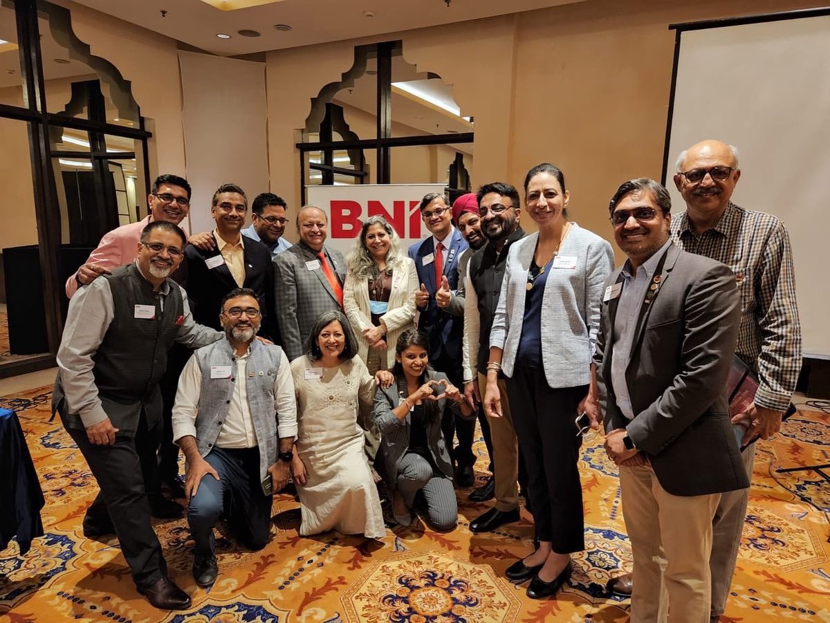 BniGurgaon's tweet photo. #BNIGurgaon &amp; #BNIFaridabad were ably represented at #BNIIndia’s Launch Director and Support Director Training, conducted in New Delhi. 

With a bag full of new learnings, we are ready to add more value to the #entrepreneurs and #businessowners in our Regions. 

Let’s begin! https://t.co/eniziEHYKv