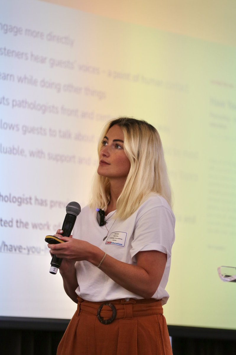 RHPL_UK's tweet photo. @OliviaGaskill_ delivering ‘Going on tour: Starting a pathology podcast’ #HCSEd22 #conferencephotography #conferencephotographer #eventphotography #eventphotographer https://t.co/85ixX9pbSP
