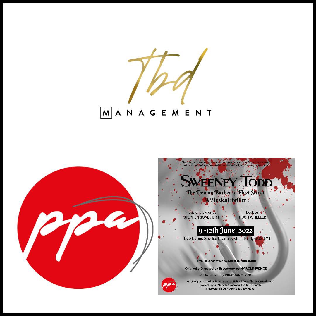TBDManagement's tweet image. Off to @PPAcademyUK this evening for Sweeney Todd! Swing those razors high grads! Can’t wait! 🪒🪒