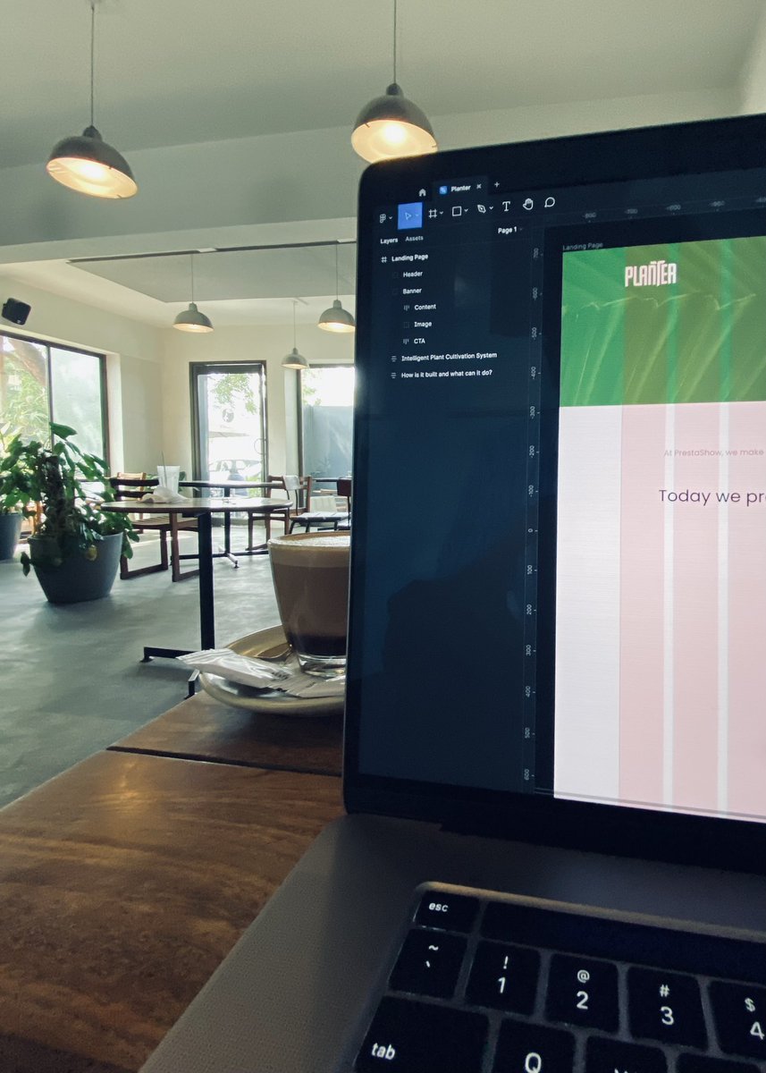 harshildesigner's tweet photo. New day… new work… #workingfromcafe #coffeelove #everydayhustle #figma #uidesign https://t.co/CVypWrmgzv