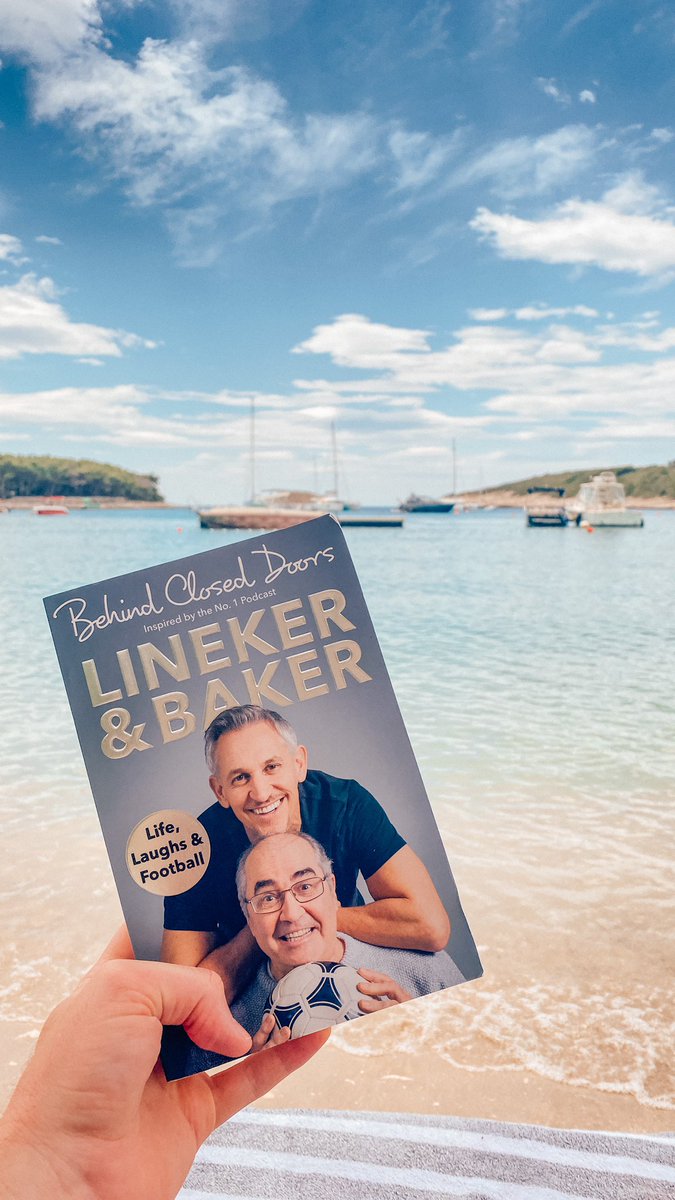 How to be the ultimate Brit abroad: hire a sun lounger and whack your @GaryLineker book out.