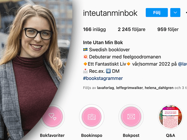 "Vad är #Bookstagram?" — #Intervju med Jenny Albderi som driver Instagramkontot @#Inteutanminbok
vulkanmedia.se/blogg/vad-ar-b…
#Jenny_Albderi
#Blogg