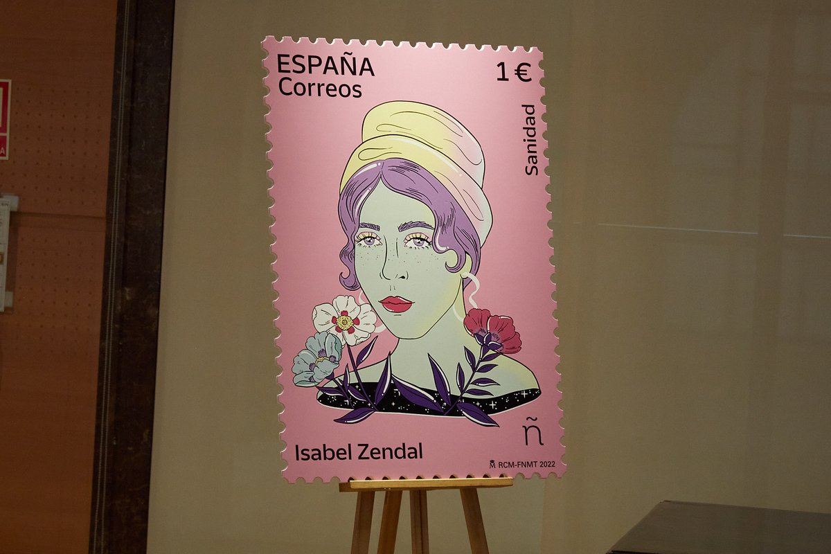 CODEMmadrid's tweet photo. Esta semana @Correos ha presentado un sello muy especial para la profesión enfermera, el dedicado a Isabel Zendal, que se enmarca en la campaña #8MTodoElAño.

@MadridCODEM participó en el acto de presentación. Aquí te contamos cómo conseguir uno 📹➡️ https://t.co/Cyx01kmaaA https://t.co/VbBGvWfaYx
