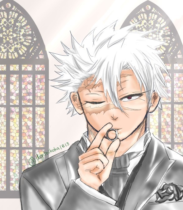 すだれさんがTwitterに投稿した不死川実弥(鬼滅の刃)のイラスト。