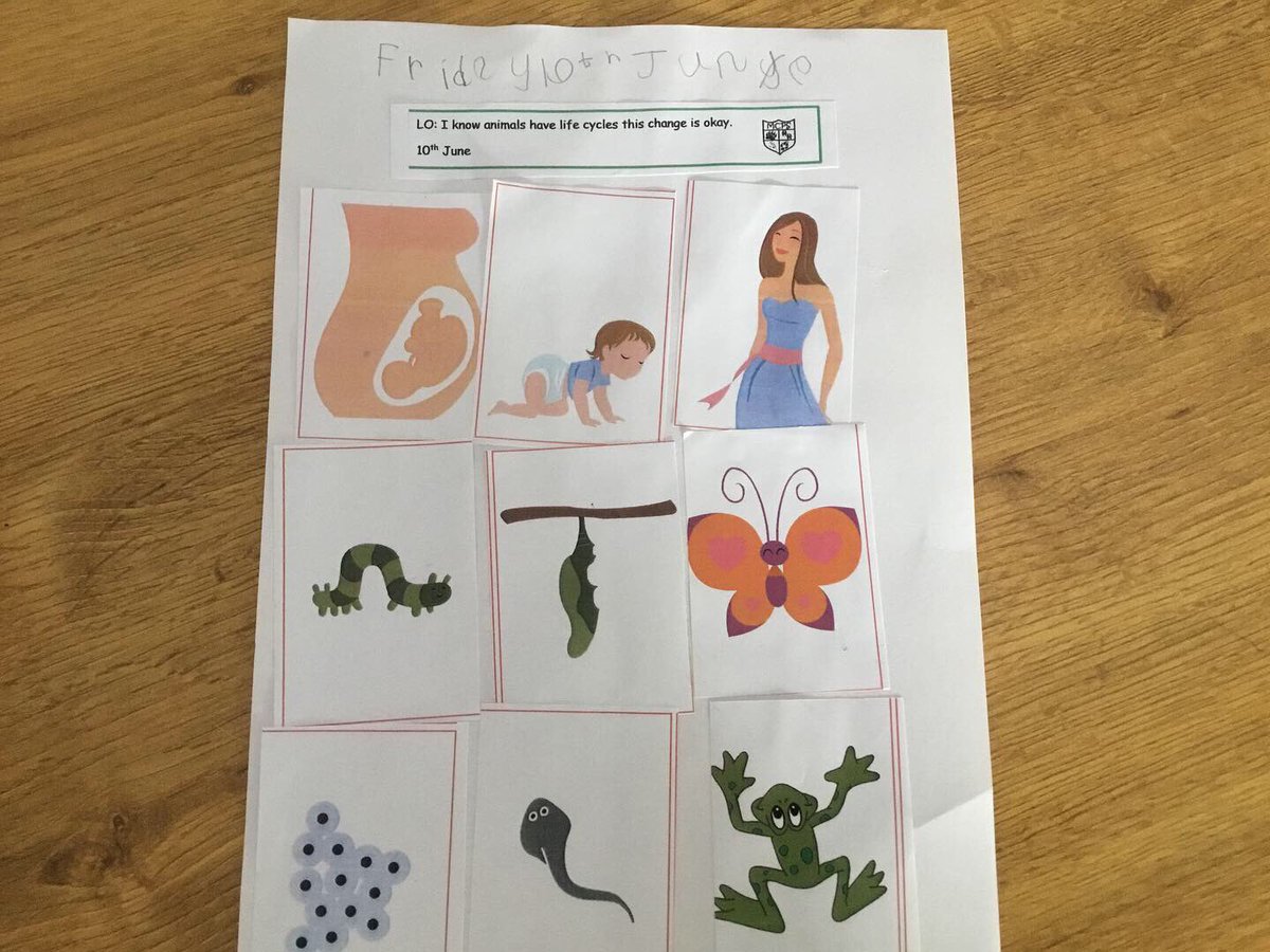 We have been looking at the changes that happen to living things in PSHE this morning. Can you guess the teacher?