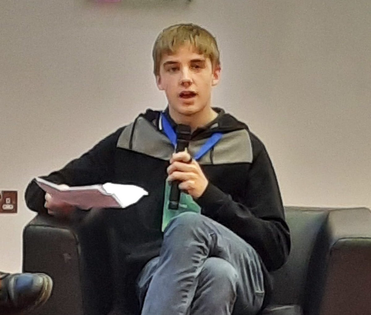 Foroige's tweet photo. Today's Youth Voices panel at @UNESCO_CFRC @nuigalway features Grainne, Sommer, and Ethan from Foróige talking about their experiences of youth work, from a volunteer led youth club in a rural area, the NFTE programme and Foróige in virtual reality!

#CompassForYouth https://t.co/g8hVsVSeiO