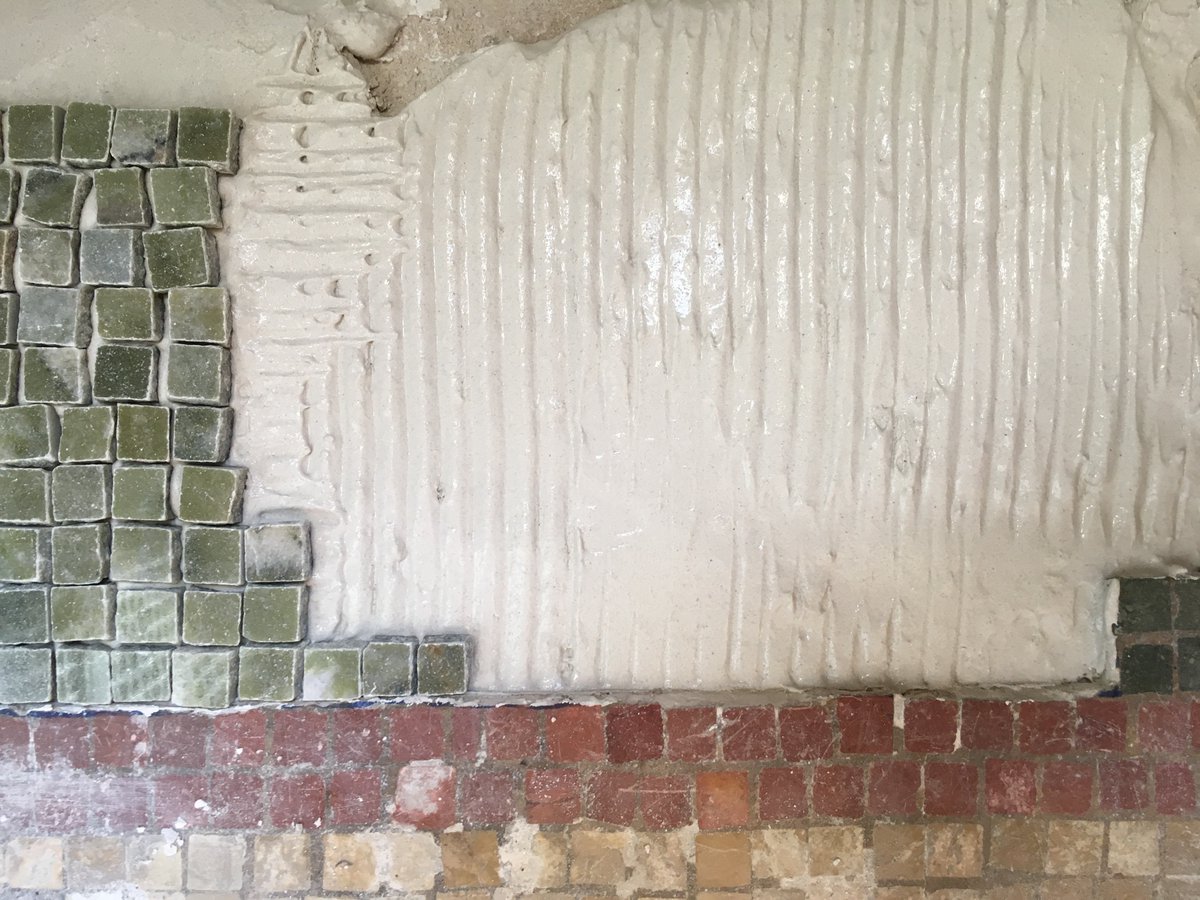 JohnCanningCo's tweet photo. Did you know that the #PilgrimHallMuseum is the oldest public #Museum in the US under continuous operation? Our project in the #SteinwayLibrary of the museum included matching & replacing the mosaic tiles, as seen here, to create a finished, cohesive appearance.
#FunFactFriday https://t.co/XGGuogQ7Zr
