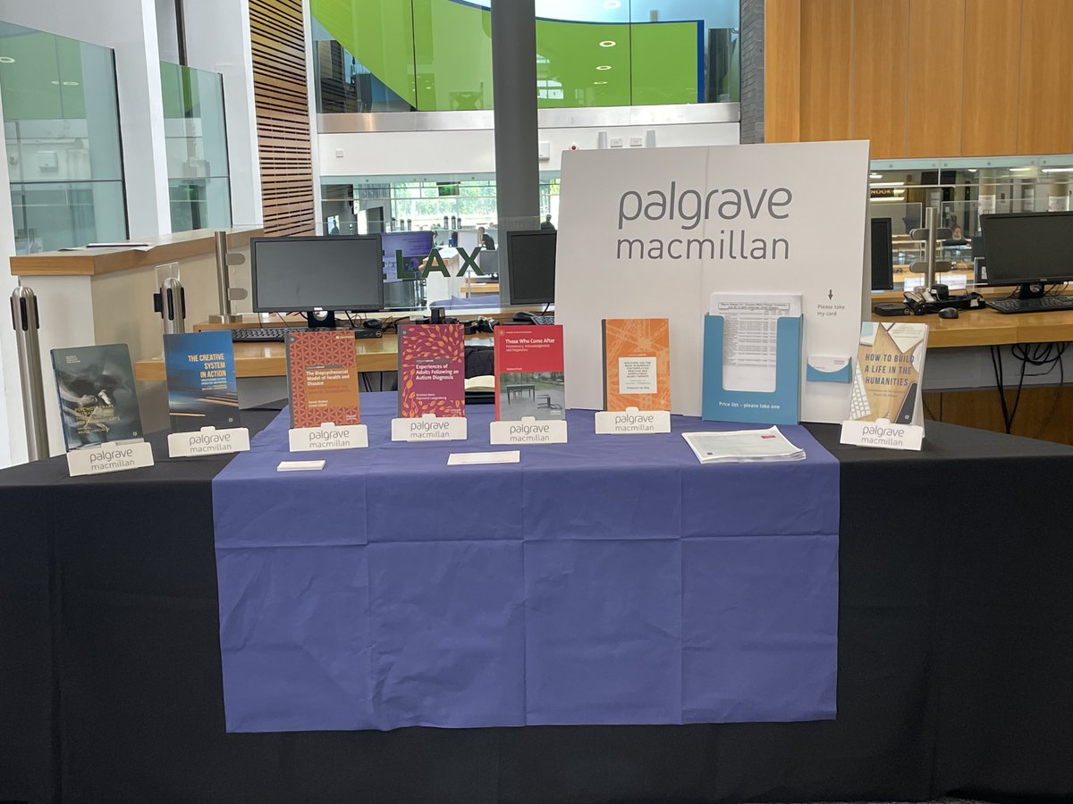 Isobel Cowper-Coles (@isobelcowpercol) on Twitter photo Excited to be here for the second day of #EMTC2022 at the lovely QMU in Edinburgh. Drop by the Palgrave stand for a 20% discount code for all of our books! Excited to be here for the second day of #EMTC2022 at the lovely QMU in Edinburgh. Drop by the Palgrave stand for a 20% discount code for all of our books!
