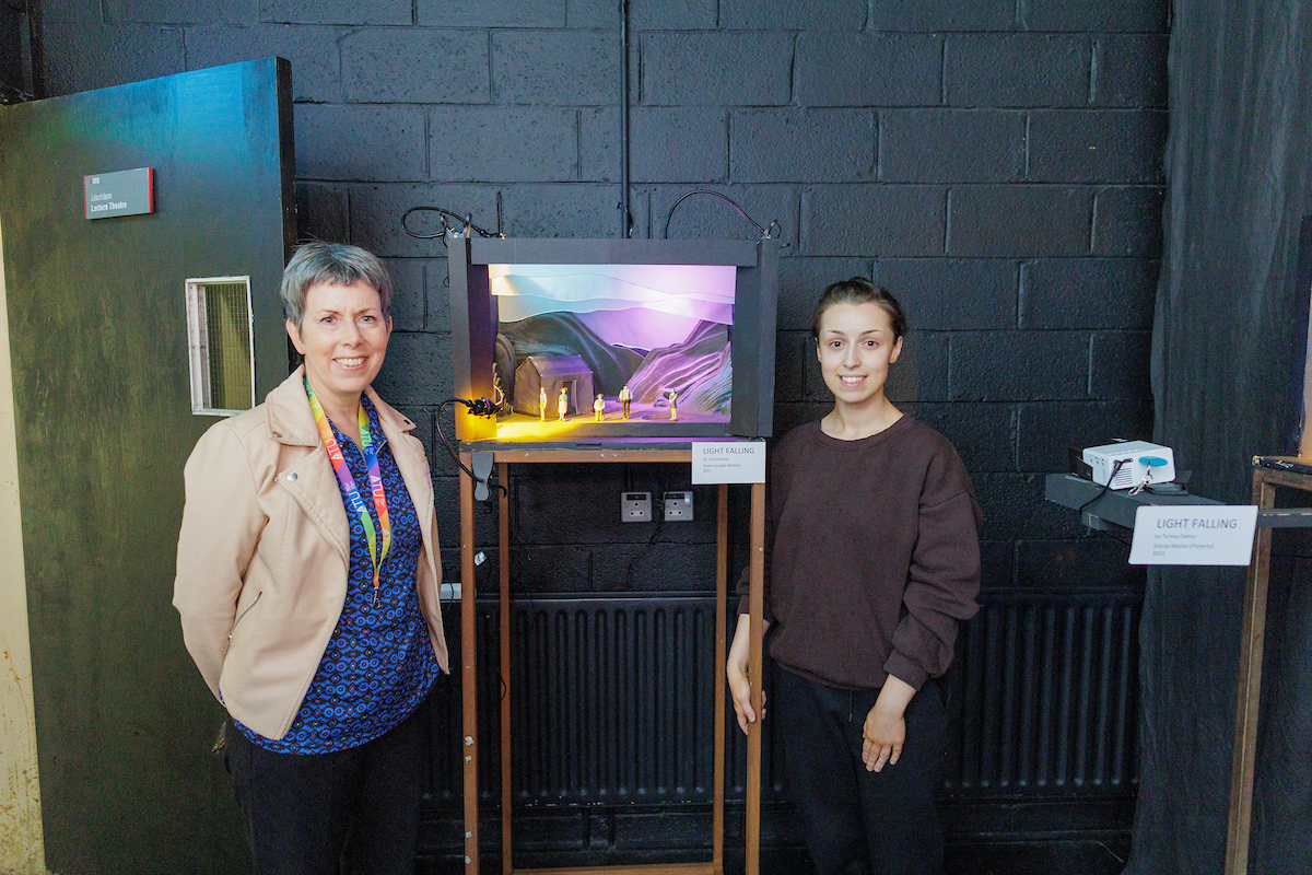 atusligo_ie's tweet photo. 📌ATU President, Dr Orla Flynn, attended the YAADA Creative Showcase at ATU Sligo and met the students exhibiting their work.
#AtlanticTU #Showcase #YAADA
@OFlynnATU @atu_ie https://t.co/zN7rHFzvjA