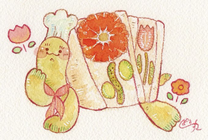 美味しそうなイラストのtwitterイラスト検索結果