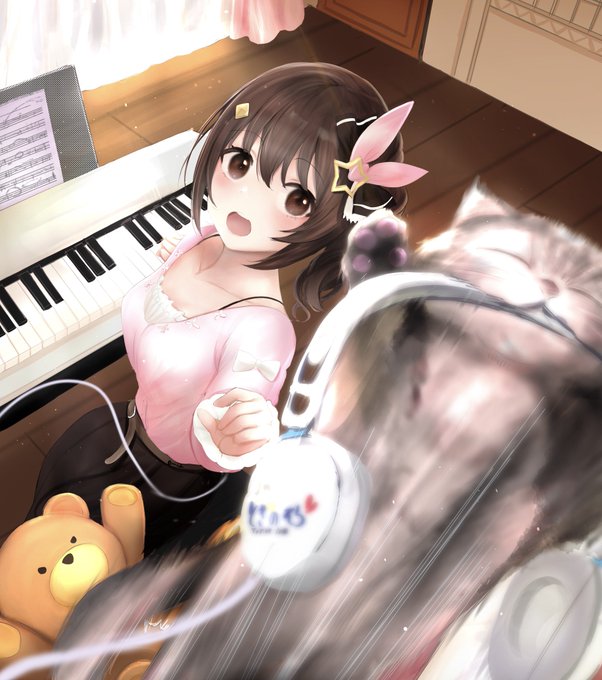「鍵盤 ピアノ」のTwitter画像/イラスト(新着)