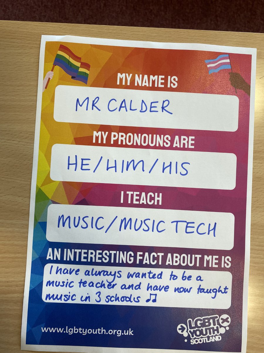 Mr Calder (@mrcalder_) on Twitter photo My new door sign is ready to go! Love it โค๐ <a href="/AlloaAcadLGBT/">Alloa Acad LGBTQ+ ๐ณโ๐</a> <a href="/AlloaAcademy/">Alloa Academy</a> - can't wait to see more of them around our school, and find out interesting facts about our staff. ๐ My new door sign is ready to go! Love it โค๐ <a href="/AlloaAcadLGBT/">Alloa Acad LGBTQ+ ๐ณโ๐</a> <a href="/AlloaAcademy/">Alloa Academy</a> - can't wait to see more of them around our school, and find out interesting facts about our staff. ๐