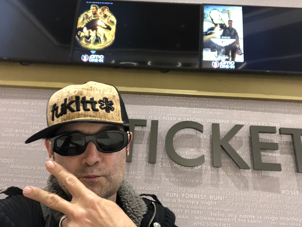 WHERES MY APES @? #atAMC THATS WHERE I WAS WATCHING THE NEW #JurrassicWorldDominion SHOWING MY #SUPPORT 4 ALL MY #AMCAPES CUZ I #LOVEAMC &amp; IM DROPPING A BIG SURPRISE THIS WEEKEND 2, SO STAY TUNED, CUZ THE #COMEBACKKING IS IN DA HOUSE #STAYTUNED