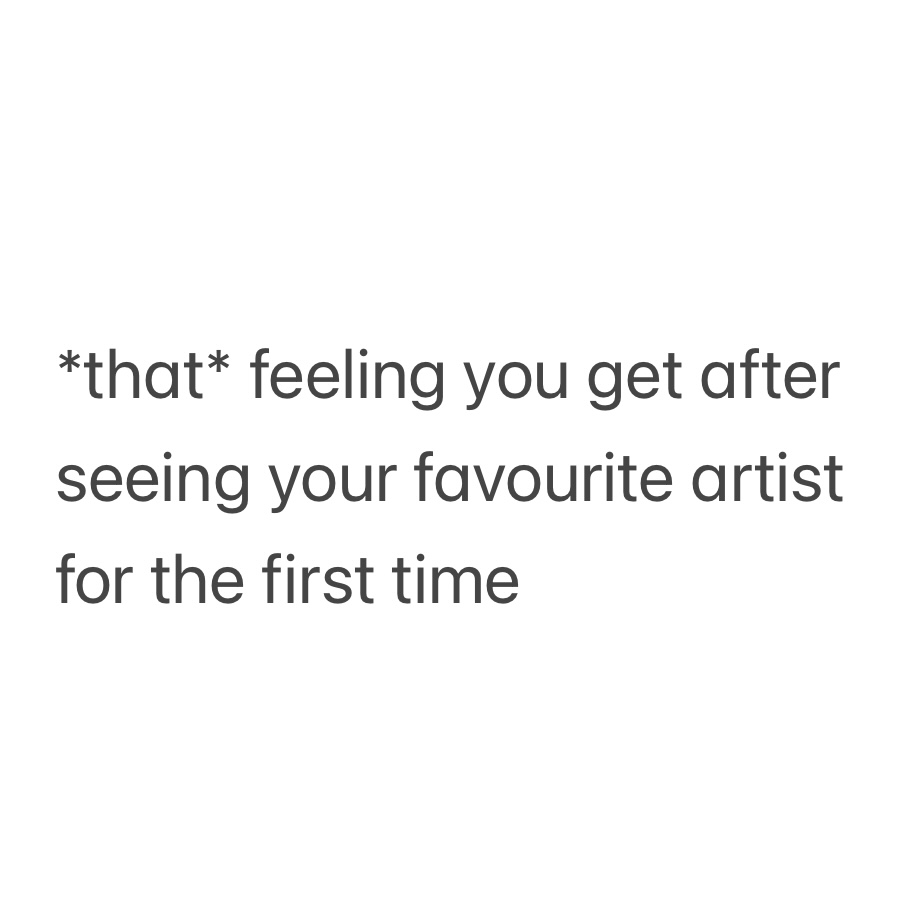 the best feeling in the world !!
​
​Did you know that The Floor hosts gig tickets too!?