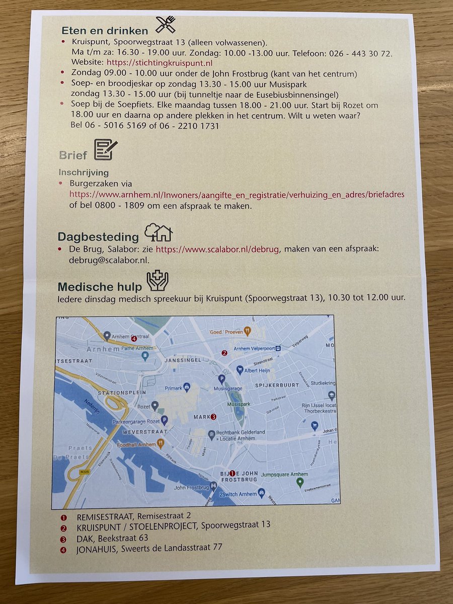 Vandaag op werkbezoek bij Daklozen Advies Kantoor (DAK). Gesproken met medewerkers van de GGD, Gem Arnhem en Iriszorg. Onder de indruk van het goede werk wat daar wordt verricht voor mensen die om wat voor reden ook zonder dak zijn komen zitten. <a href="/GGDGM/">GGD Gelderland-Midden</a> <a href="/gemeentearnhem/">Gemeente Arnhem</a> @IrisZorg