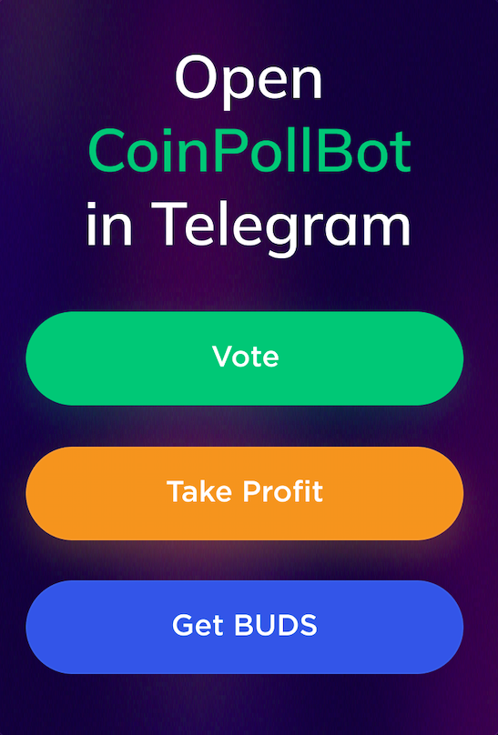 Coin_poll_bot's tweet photo. Continue to Vote daily in @coin_poll_bot for bitcoin price movement to get profits in your BSC wallet. 
https://t.co/7vzcLY03Jv
And stay tuned for New Campaigns coming soon!

#buycrypt $BUSD $USDT $BTC #coinpollbot #cryptotrading #telegram https://t.co/greevCe6v9