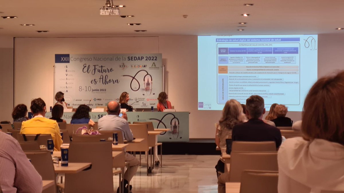 Un lujo moderar la mesa de transformación desde la perspectiva de paciente, organización y sociedades científicas en el XXII Congreso Nacional de <a href="/sedap_es/">SEDAP</a> en Sevilla. Hacia un modelo orientado al valor en salud, que debe hacerse con participación de profesionales y pacientes.