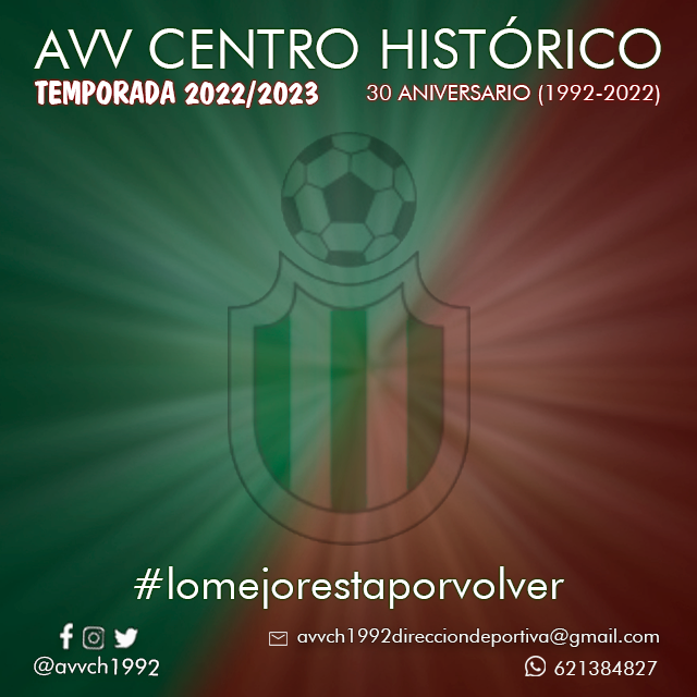 avvch1992's tweet photo. Para estar bien informado en lo referente a nuestro club...Síguenos en twitter, facebook e instagram.
🟢🔴⚽️💪😏
#avvch1992 #lomejorestaporvolver https://t.co/AIPF8I8AKr