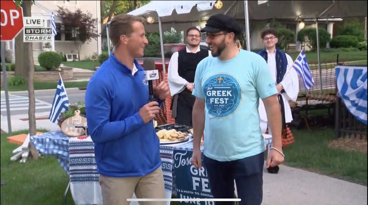 TDurianNEWS's tweet photo. Good Friday Morning! @BrianNizTMJ4 and I are on the #FestivalCircuit today! He’s at #GreekFest and I’m on the @Summerfest grounds for #PolishFest Join us: https://t.co/eyirpPA6xD https://t.co/UBEhPUOtvW