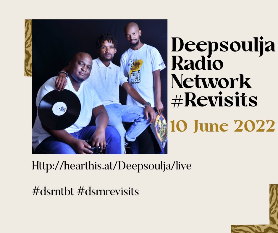 It’s a Friday and we got some nice revisits for you! 

HOUSE MUSIC ALL DAY!!!!

Get on this link and listen to some dope mixes that we have featured from the show since 2010
Link: hearthis.at/Deepsoulja/live

Enjoy the beats! 
Share for awarenessssss