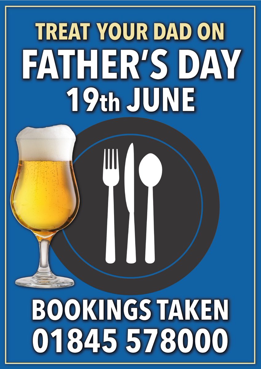 ❗ Bookings Currently Been Taken ❗

⏰ Open All Day 12pm - 8pm ⏰

🍽 Sunday Roast &amp; Main Menu Available 🍽

➡️ Further Information Can Be Found At theangelattopcliffe.co.uk/fathers-day/ ⬅️