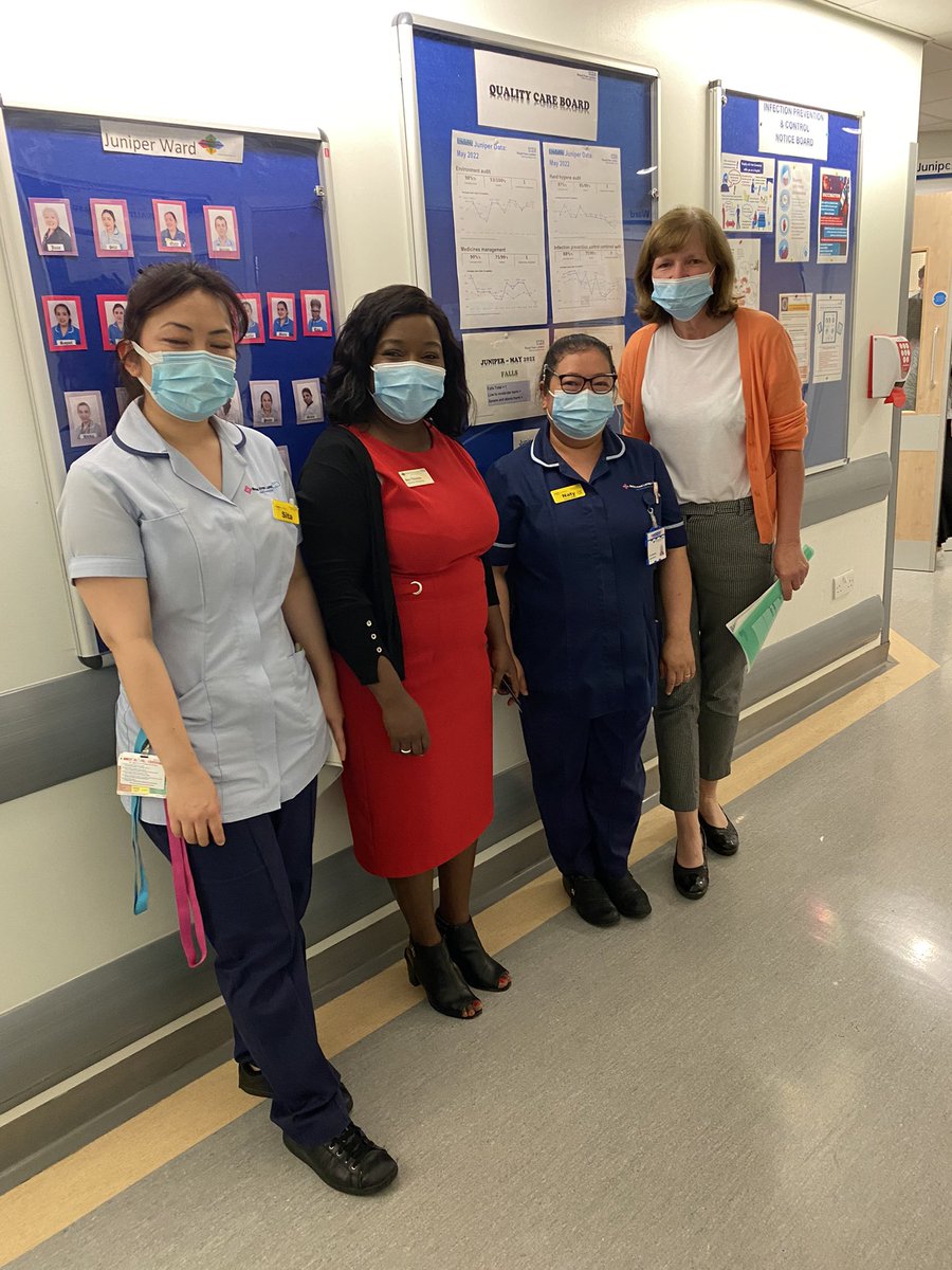 QualityCare Board Discussion at Great Barnet! Juniper ward with Bev Tomas and Becky Lawson🤩