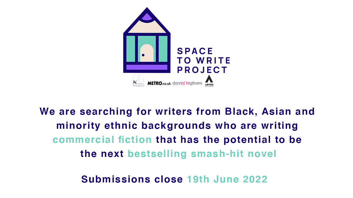 Attention budding writers! 🗣 Could you be the next bestselling smash-hit novel? Submissions for The Space to Write Project are OPEN, the winners will win a place on a residential writing course run by @arvonfoundation! ⏰ Submissions close 19 June: geni.us/TheSpacetoWrit…