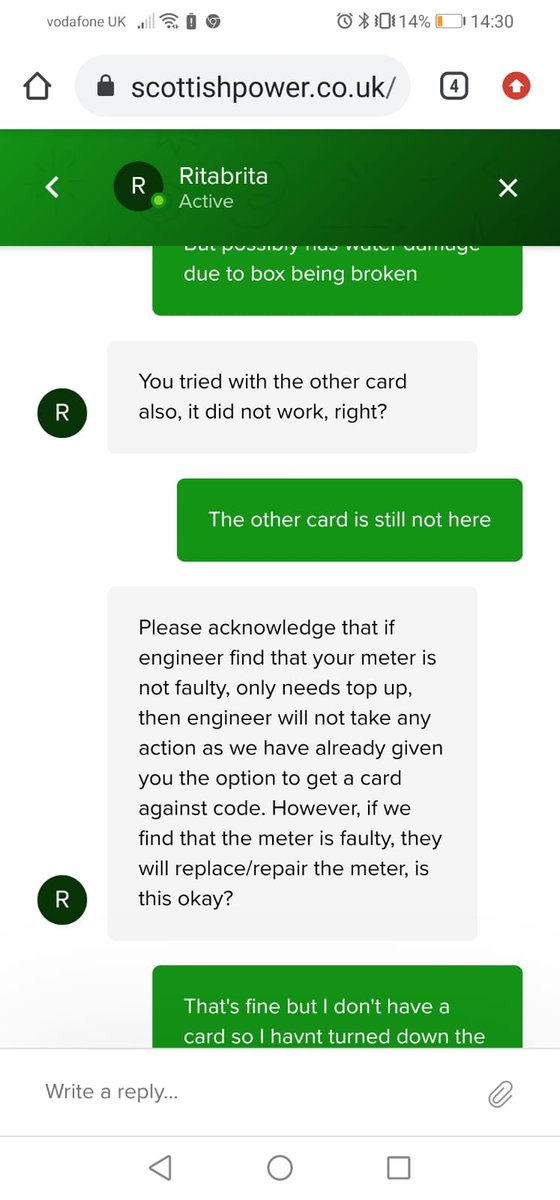 downtownmobrown's tweet photo. @SP_EnergyPeople Yes we have tried all of this but both your Web chat and support chat have sent us in circles. Your gas meter is broken, leaving an EIGHT YEAR OLD without any gas or hot water whatsoever (1 week now...) just turn the gas on until you can sort yourselves out? @SPRKeith #vulnerable https://t.co/EnsIiV1K8i