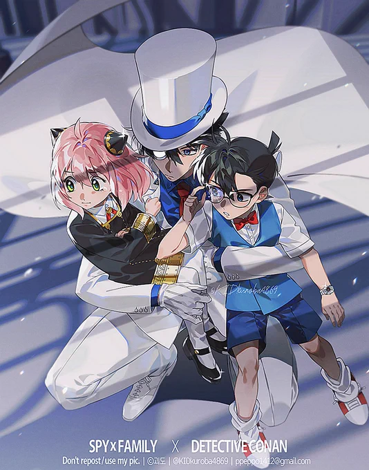#名探偵コナン X #SPYxFamily 
