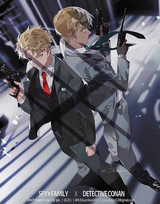 #名探偵コナン X #SPYxFamily 
