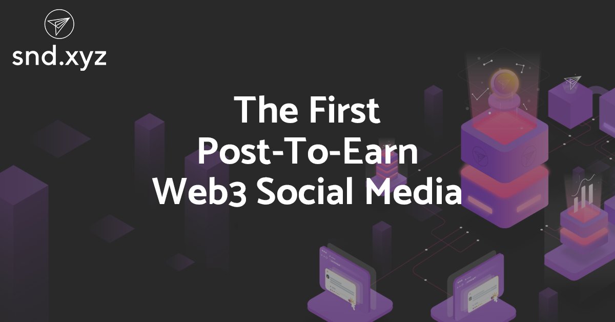 GM Web3 enthusiasts!🚀
 
We are launching an Ambassador Program that is aiming to let users directly impact the snd.xyz platform and earn yield💳 

Jump in the form below and become the #sndxyz Hawkeye🦅

forms.gle/LCJXwW9U4hGTsZ…