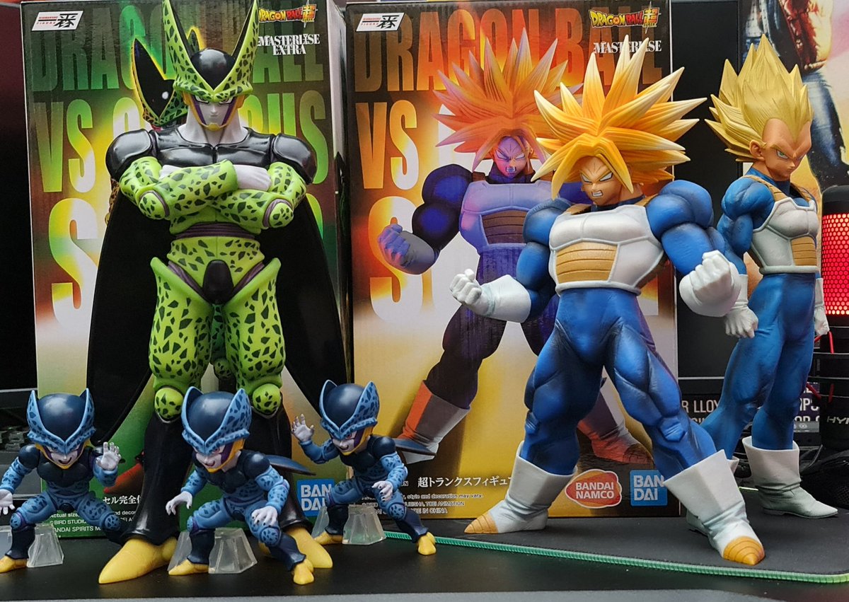 BioKitus's tweet photo. Pues ya están aquí! adres e hijos juntos 😂
Mi estante d la #sagacell terminada para mí. Tendré q preparar una only androides cuando m lleguen todos 🤪 Gracias @global_freaks
#dragonballz #boladedracz #boladedragonz #cell #trunks #masterliseextra #ichibansho #bandai #collector https://t.co/8VdExxACbi
