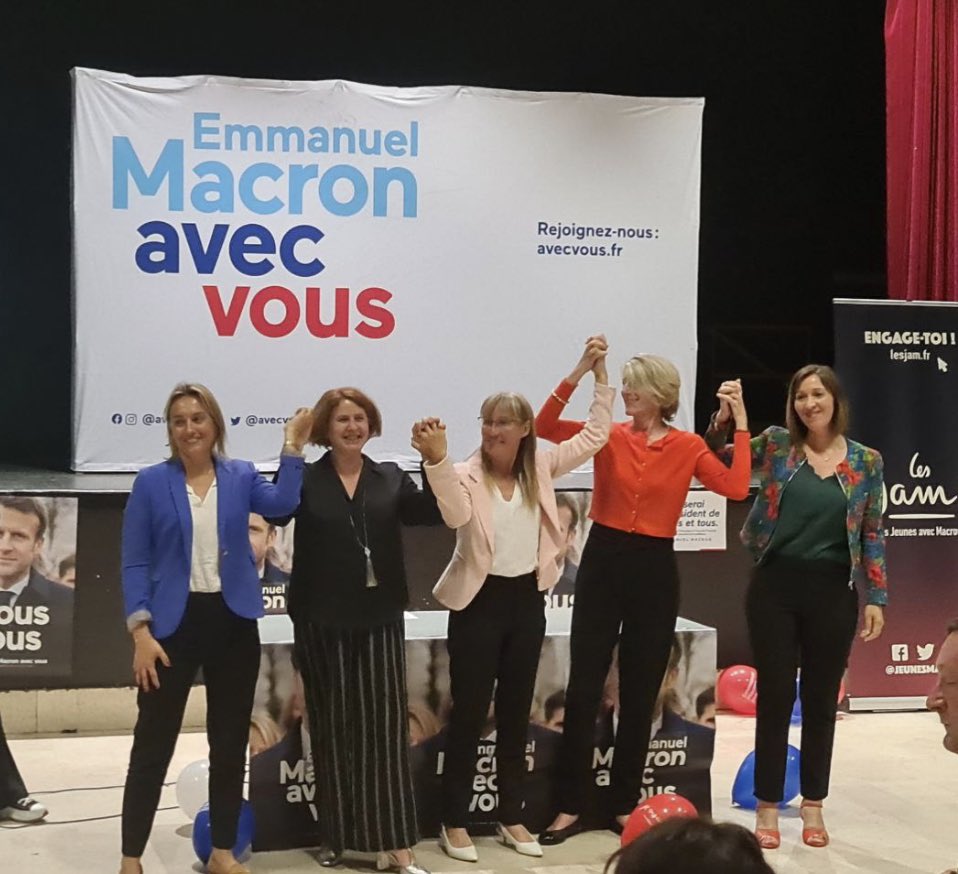 Une campagne de 1er tour qui se termine. Félicitations aux candidates de la majorité présidentielle <a href="/Vthomas_63/">Valérie THOMAS</a> @KarinaMonnet <a href="/LVichnievsky/">Laurence Vichnievsky</a> <a href="/DelphLingemann/">Delphine Lingemann</a> <a href="/KarineLegrand5/">Karine Legrand</a>  pour les belles campagnes menées sur notre département. Rdv lundi pour la campagne du 2eme tour.
#AvecVous