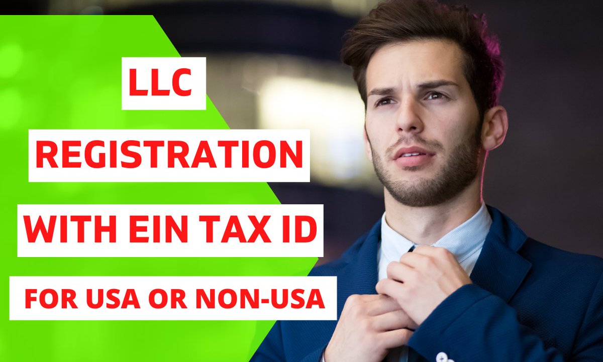 Hello!!
I will set up LLC Registration with EIN Tax ID
Order or More Info:-
fiverr.com/share/77ev4e

#llc #llcregidtration #ein #tax #taxid #usa #nonusa #canada #unitedkingdom #CashAppInWild #TaskForce141 #fridaymorning