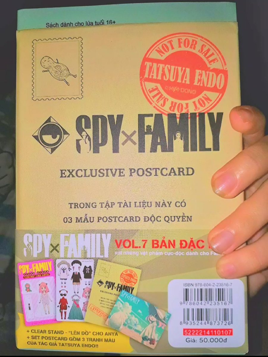 NChikyu's tweet photo. 🍀Bản đặc biệt Vol7 SPYxFamily đã săn thành công yahhhh❤💖
Cute quá trời🥰🥳
#SPY_FAMILY #manga #anime #Special https://t.co/IRca6zq9hF