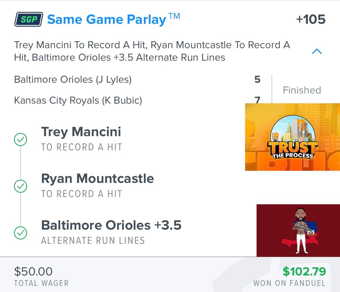 TheFundFlippers's tweet photo. Yesterdays builder cashed in the discord 💪🏽🔥⚾️ the link is in our bio. #GamblingTwitter #bettingtips #baseballcapper #baseballbets #MLB #sportsbetting #SportsGambling #SportsPicks https://t.co/RGF48tgQjy