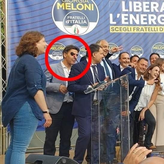 MiceliSindaco's tweet photo. Arrestato per voto di scambio Francesco Lombardo, candidato di Fratelli d’Italia, in questa foto accanto a Roberto Lagalla.
Dopo aver aperto le porte a Dell’Utri e Cuffaro questa è solo la logica conseguenza. https://t.co/IYrskiS4k3