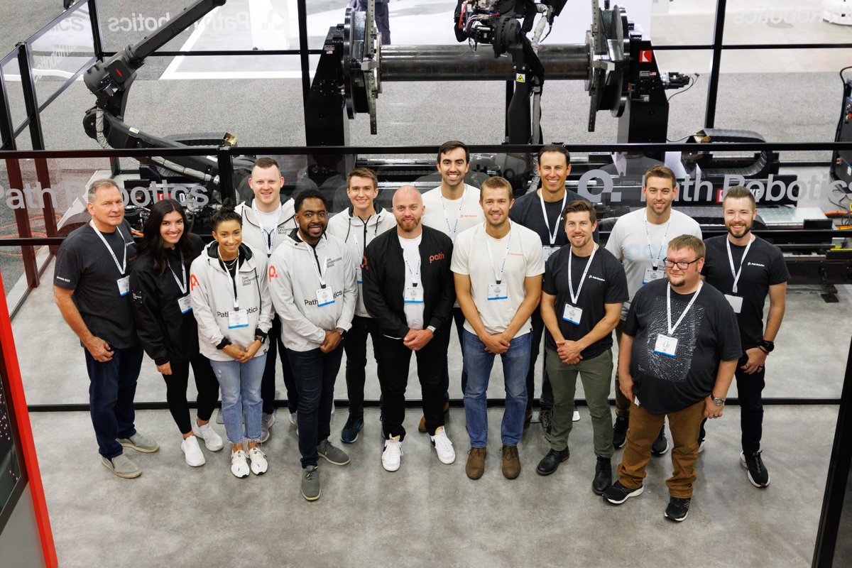 We had a great time at #Automate this week. Thanks for an incredible show!

#pathrobotics #automate2022 #robotics #robots #automation #welding #manufacturing