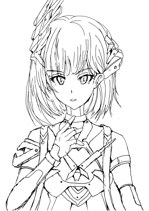ハイジ

#イラスト 
#wip 