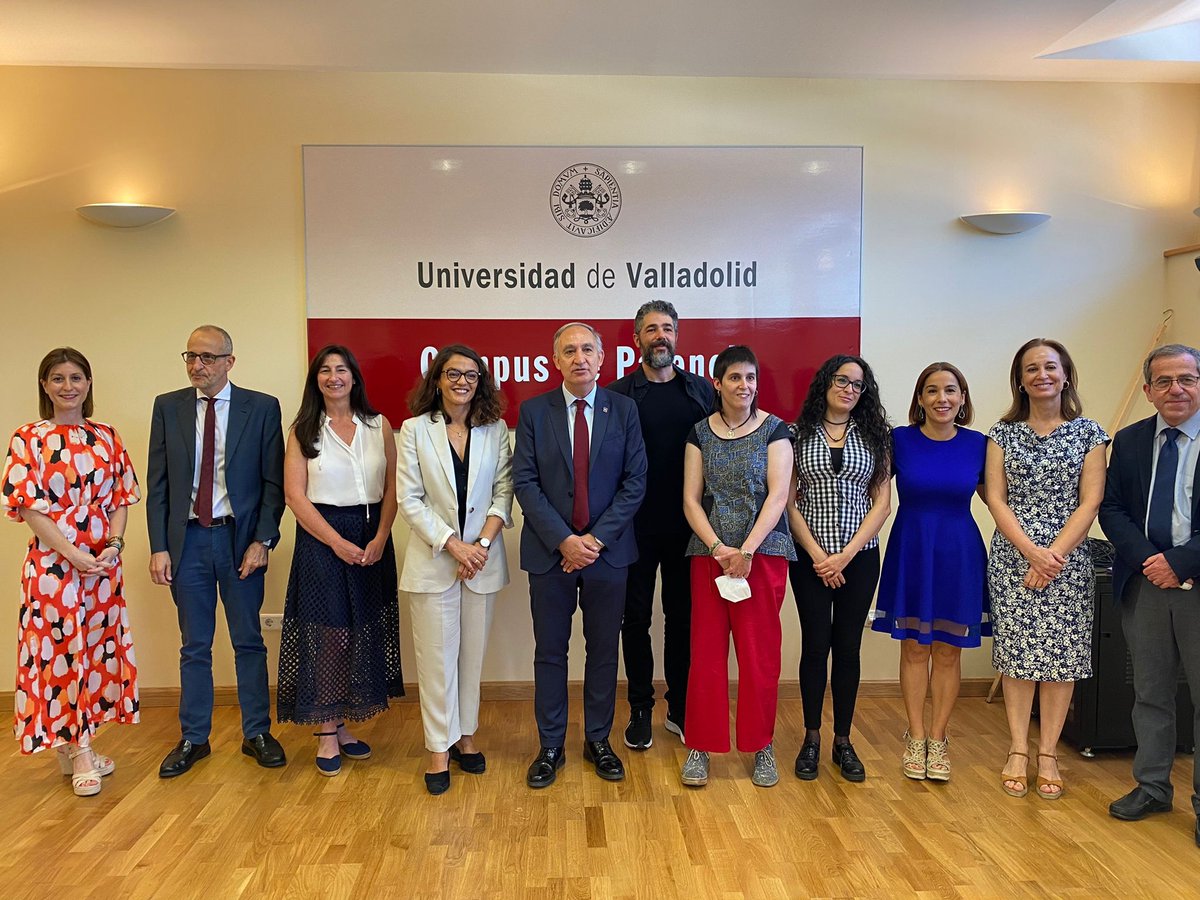 Ayer estuvimos en el Campus de Palencia en el acto de toma de posesión de profesores y personal de administración y servicios. ¡Felicidades por la progresión en vuestra carrera profesional y gracias por vuestro compromiso con nuestra institución! @UVaPalencia