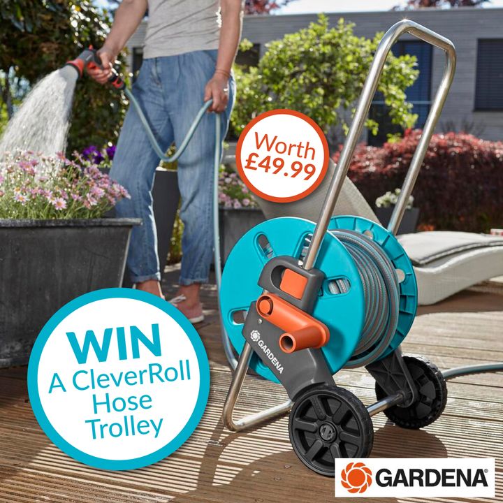 TheRangeUK's tweet photo. ✨ #GIVEAWAY TIME ✨

🌊  Enter now to WIN a GARDENA Clever Roll Hose Trolley Set! 

1. Like this photo
2. Tag a friend 
3. Follow us!

https://t.co/4J806CGB7L

🤞 Winners chosen at random. Competition ends 14/06/2022. Competition open to UK and ROI residents. T&amp;Cs apply. https://t.co/fKL5cF9I8F