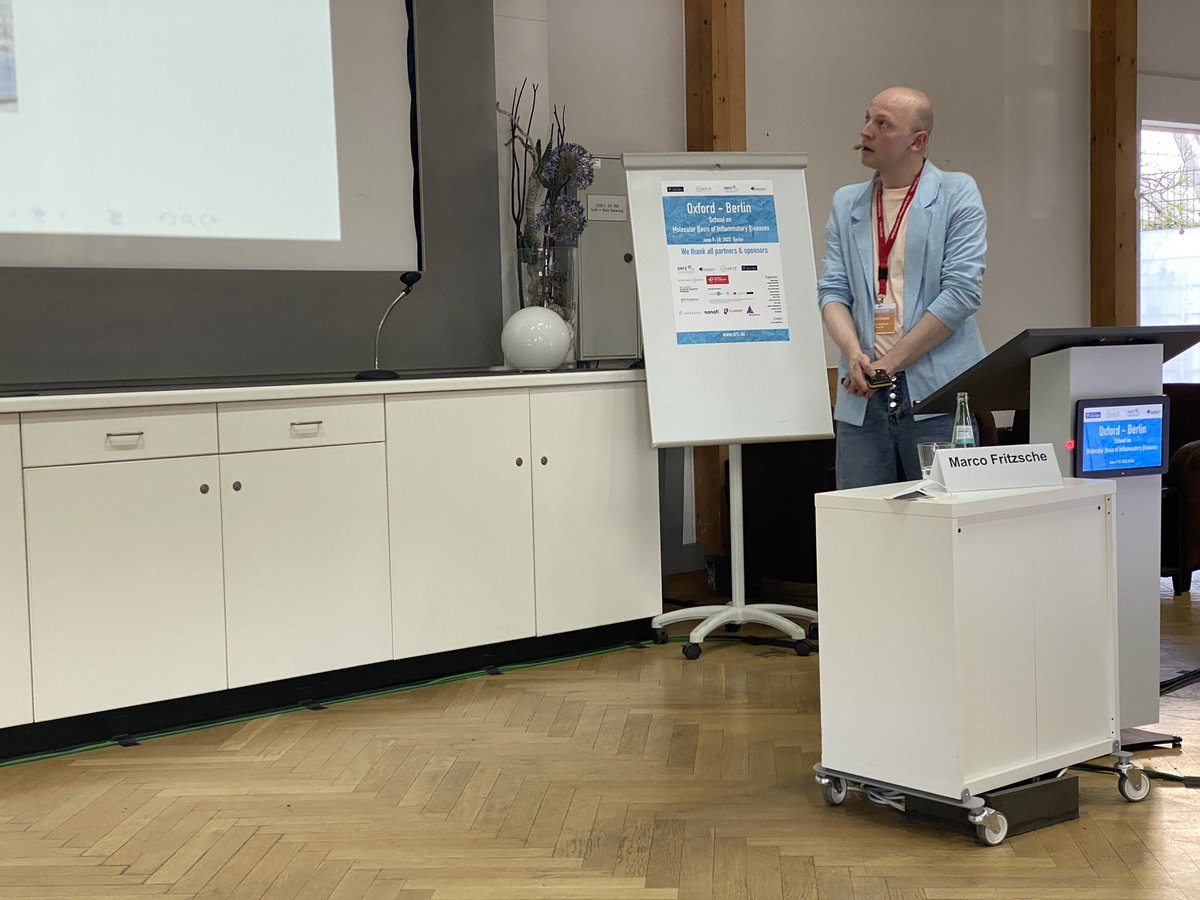OxBer_MBID's tweet photo. Our last talk today by Marco Fritzsche #technology https://t.co/rAnAQs2xxL