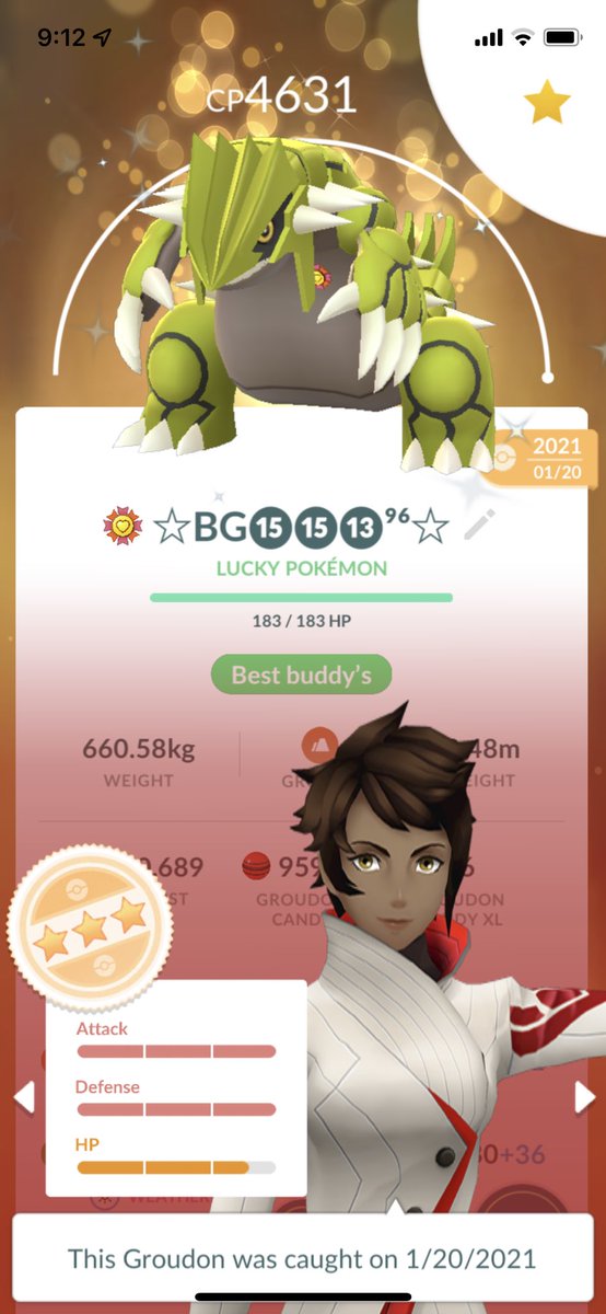 1OnePercent1_'s tweet photo. 🔥Shlucky 96% Groudon lv50🔥

🔥98% Groudon lv50🔥

The XL grind completely weared me out🤣but glad I got these baby’s maxed to 50😉🤗

GG’S👊🏽 https://t.co/RBdppWRwfc