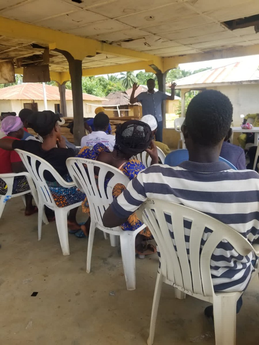 yppdorg's tweet photo. Youth in Action for Development is a #KolhatBarrayProject partner in Pujehun. They're implementing their first externally-funded project since establishment. The @UNPeacebuilding Fund, YPPD and @CORDAID_SL are giving voices for youth to lead boldly and take action.@UNSierraLeone https://t.co/oGgW2k0Rwh