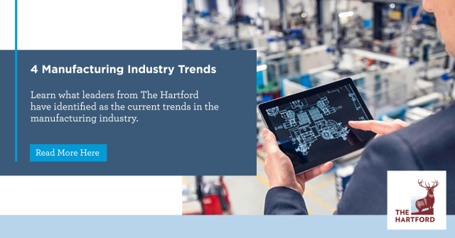 FinServFem's tweet photo. From a talent shortage and supply chain disruptions to embracing IoT and technology while focusing on worker health and wellness, read about four manufacturing industry trends in 2022. Read more here: https://t.co/bqw3CrZfcv #iwork4thehartford https://t.co/i9oYBplHq6 https://t.co/qUrWuNJkIL