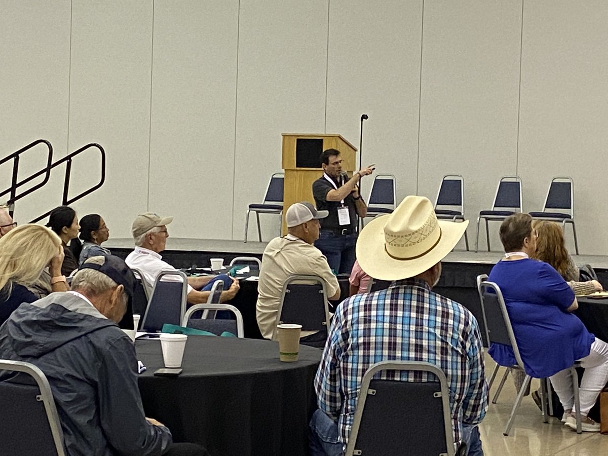 beckyleecarroll's tweet photo. #opgaconvention2022 Morning speakers included Ty Kiser &amp; Heather Ansley discussing FSA Opportunities; Charlie Graham talked about dormancy &amp; chilling hours; Alex Ott gave an update on APC &amp; APPB; and a panel discussion on sustainability and marketing.@okstate_ag #okpecans https://t.co/FoSnWgRtaG