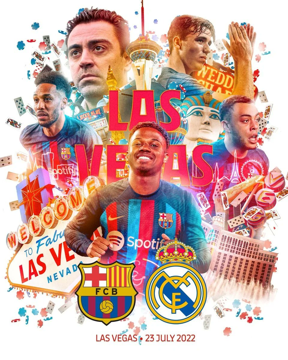 UK2VIP's tweet photo. ⚽️ BREAKING NEWS ⚽️

El Clasico in El Fabuloso Vegas @allegiantstadium @realmadrid and @fcbarcelona 

#UK2VIP #LasVegas #Vegas #LV #SinCity #Football #Soccer #AllegiantStadium #ElClasico https://t.co/pOlbT2Pz2f